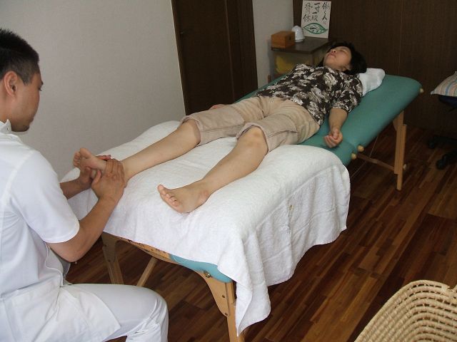 リフレクソロジー施術